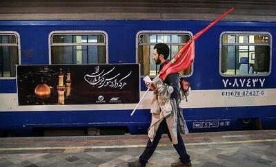 افزایش ۱۶ رام قطار کرمانشاه برای جابجایی زوار اربعین