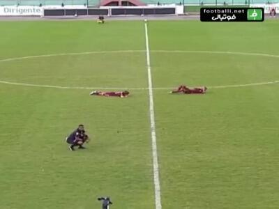 هجوم زنبورها به یک مسابقه جوانان در لیگ برزیل باعث دراز کشیدن داور و بازیکنان شد
