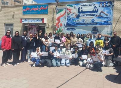 دختران شناگر برتر اردبیل معرفی شدند