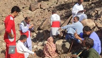  نجات معجزه‌آسای بانوی جوان پس از ۱۴ ساعت جست‌وجو در ارتفاعات تفتان