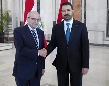 دیدار نخستوزیر لبنان با همتای عراقی خود با محوریت تحولات منطقه
