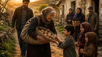  کیسه سیب زمینی پیرزن؛ داستانی پندآموز درباره قضاوت نکردن دیگران