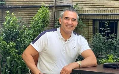  حضور عقاب آسیا در مراسم تشییع اکبر عبدی