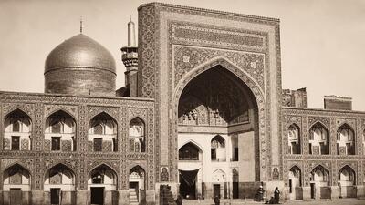تصاویری جالب از حرم امام رضا(ع)؛ ۱۶۰ سال قبل