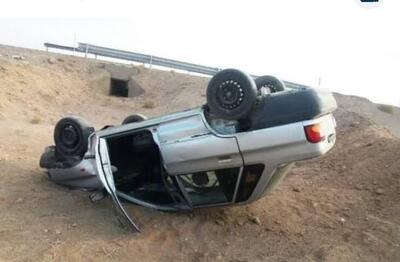 «واژگونی خودرو» درد مزمن جادههای شرق استان سمنان در محور ترانزیتی ملی