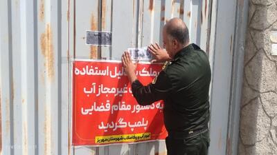  شناسایی ۶ انشعاب غیرمجاز آب در مهریز یزد