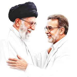  آقا فرمودند: من از خدمات آقای طباطباییان راضی هستم