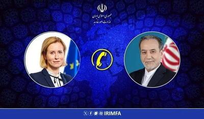 رایزنی تلفنی عراقچی و «کالاس» در مورد حمله اوکراین به یک کشتی تجاری ایران
