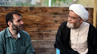 فیلم/ صحبتهای ده نمکی در مراسم تشییع مرحوم اکبر عبدی
