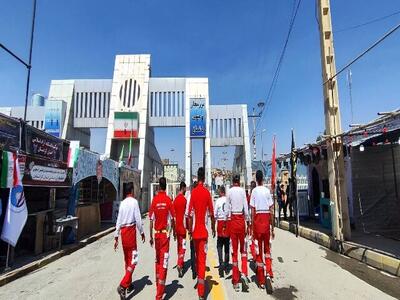  تیم‌های درمانی هلال‌احمر کردستان راهی سلیمانیه شدند