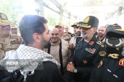  بازدید سردار رادان از مرز خسروی؛ بررسی روند تردد زائران اربعین