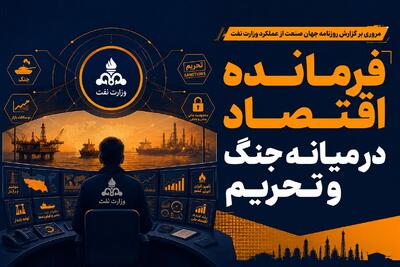 فرمانده اقتصاد در میانه جنگ و تحریم