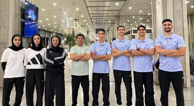  ۶ ملی‌پوش نوجوان تکواندو ایران راهی کمپ تمرینی روسیه شدند