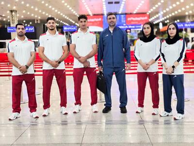  ملی‌پوشان جودوی ایران برای برگزاری اردوی مشترک راهی تاجیکستان شدند