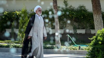  حضور محسنی اژه‌ای در مسجد مقدس جمکران