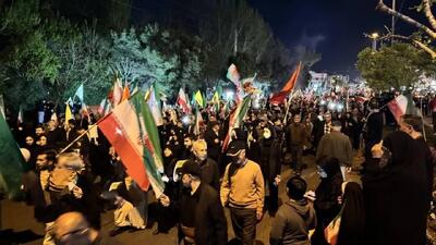  تداوم حضور مردم شهر شهباز در میدان اقتدار و مقاومت + فیلم