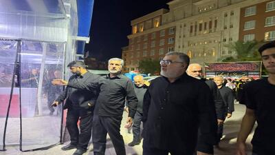 بازدید استاندار تهران از خدمت رسانی به زائرین اربعین در نجف اشرف
