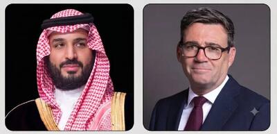  رایزنی تلفنی ولیعهد عربستان و نخست وزیر انگلیس