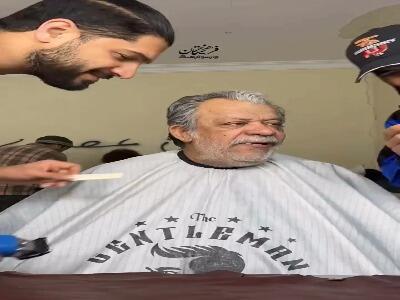  گوشه‌هایی از گریم حسن پورشیرازی در فیلم سینمایی «زن و بچه»