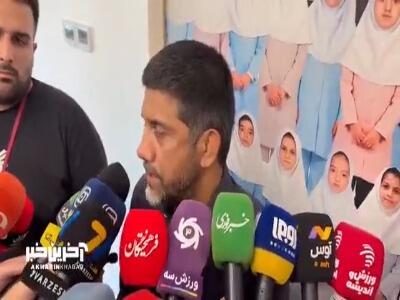  بخش اول سخنان علیرضا دبیر رییس فدراسیون کشتی