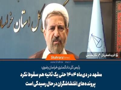  مشهد در دی‌ماه ۱۴۰۴ حتی یک ثانیه هم سقوط نکرد