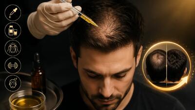  مراقبت های قبل و بعد از پی آر پی مو برای نتیجه بهتر