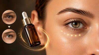  سرم کافئین دور چشم؛ تاثیر آن در رفع پف و چین و چروک