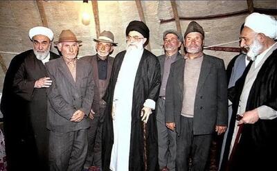  پنجره متفاوتی به حضور رهبر شهید در چادر عشایر اردبیل