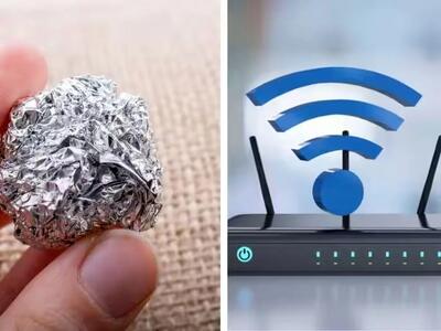 ۶ ترفند برای تقویت وای‌فای با فویل آلومینیومی