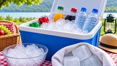  چگونه یخ را بیشتر نگه داریم؟ ۷ روش ساده برای دیرتر آب شدن یخ در خانه و سفر