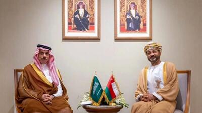  بن‌فرحان با بوسعیدی درباره تنگه هرمز گفت‌و‌گو کرد