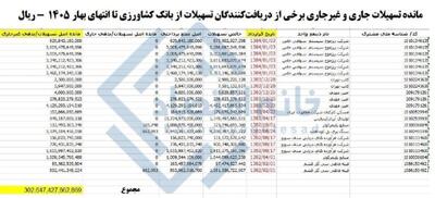 📸 برخی از بدهکاران کلان بانک کشاورزی ۲۳ سال پیش وام گرفتهاند اما پس نمیدهند !