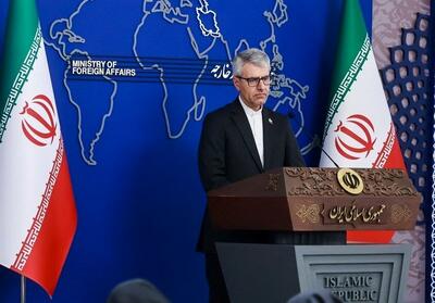  بقایی: اجازه نمی‌دهیم آمریکا تعیین کننده زمان جنگ و صلح باشد/ استفاده صلح آمیز از انرژی هسته‌ای حق همه است/ هیچ مذاکره‌ای با آمریکا نداریم/ بزرگ‌ترهای زلنسکی هم او را کنترل کنند و هم مراقب باشند