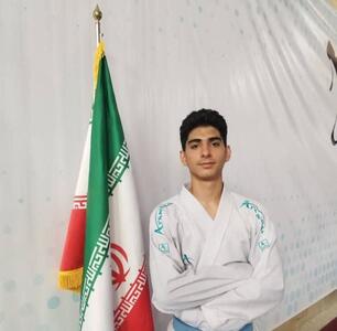  کاراته‌کا نوجوان شیرازی در مسیر آسیا؛ چشم به طلای قاره دوخت