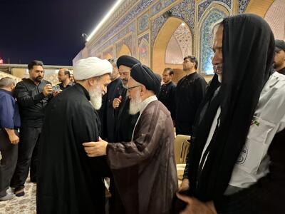  بزرگداشت رهبر شهید انقلاب در حرم امیرالمومنین(ع) برگزار شد