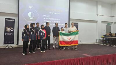 کسب ۵ مدال مسابقات جهانی رباتیک توسط دانش آموزان تهرانی