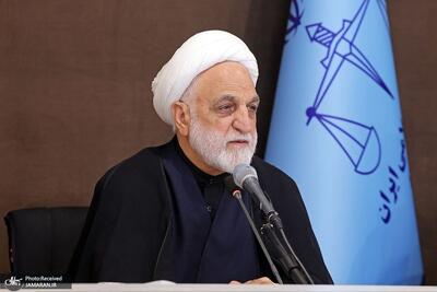 محسنی اژهای: دشمن دست بردار نیست؛ نباید غافل شویم/ شرایط اضطرار زمان جنگ نباید در زمانهای دیگر برای ما عادی شود/ نباید به اسم سرعت در رسیدگیها چشم را بر اتقان آراء و دقت در رسیدگیها بست