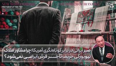 چرا مشاور املاک نیویورکی حریف تاجر فرش ایرانی نمیشود؟