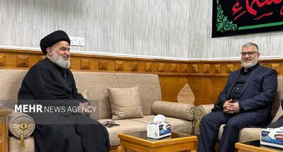 دیدار معتمدیان با تولیت آستان مقدس حضرت ابوالفضل العباس(ع)