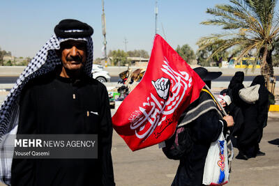 پرچم سرخ انتقام در مسیر کربلا