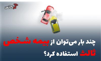 چند بار میتوان از بیمه شخص ثالث استفاده کرد؟