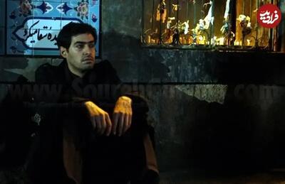  شهاب حسینی در کنار یک سقاخانه در «گرداب»