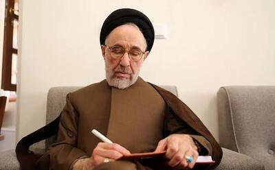 سید محمد خاتمی به عبدالکریم سروش تسلیت گفت
