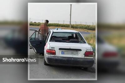 پراید دزدی از گلوی سارقان پایین نرفت | دستگیری ۲ متهم که با خودروی دزدی، دیوانهوار رانندگی میکردند