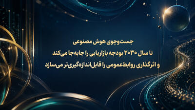 مدیرعامل برندای ایآی: جستوجوی هوش مصنوعی تا سال ۲۰۳۰ بودجه بازاریابی را جابهجا میکند و اثرگذاری روابطعمومی را قابلاندازهگیریتر میسازد - شارا