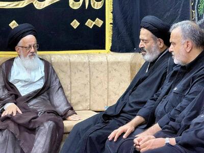  دیدار نماینده ولی‌فقیه در امور حج و زیارت با نماینده رهبر معظم انقلاب در عراق
