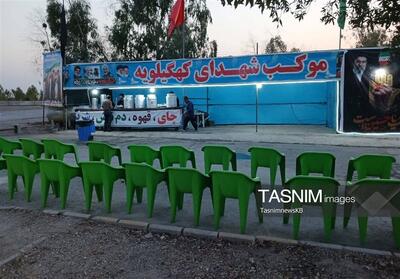  ببینید| موکب شهدای کهگیلویه میزبان زائران حسینی برای دهمین سال متوالی - تسنیم