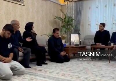 ادای احترام استاندار کردستان به مرحوم رضایی که جان دو کودک را نجات داد - تسنیم