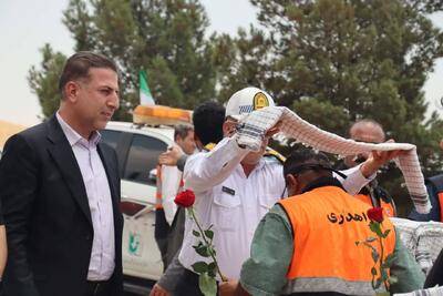 بسیج امکانات راهداری فارس برای خدمت به زائران اربعین در مرز مهران