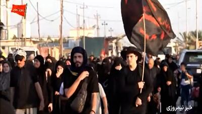  قدمگاه عاشقان در طریق الحسین (ع) + فیلم